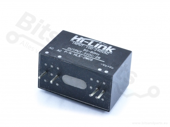 Power supply module AC-DC HLK-2M05 Uin:220V Uout:5V 2W